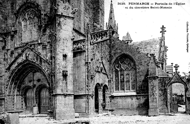 Eglise paroissiale de Penmarch (Bretagne).