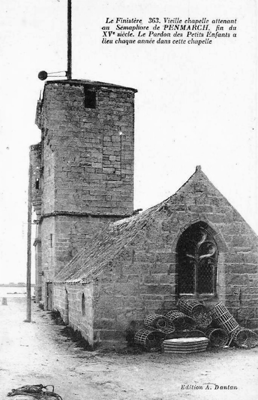 Penmarc'h (Bretagne) : chapelle Saint-Pierre.