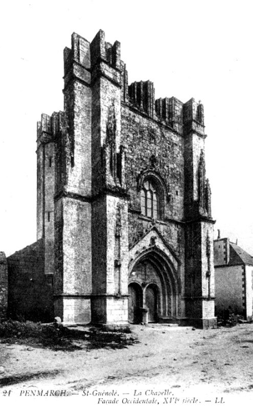 Penmarch (Bretagne) : chapelle de Saint-Gunol.
