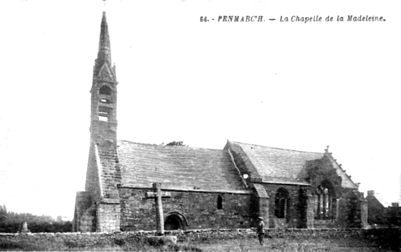 Penmarch (Bretagne) : chapelle de la Madeleine.