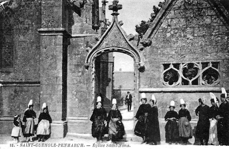 Ville de Penmarch (Bretagne) :glise de Saint-Gunol-Penmarc'h.