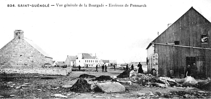 Ville de Penmarch (Bretagne) : Saint-Gunol.