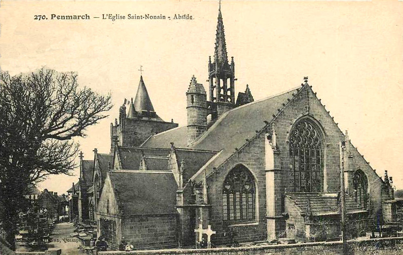 Eglise paroissiale de Penmarch (Bretagne).