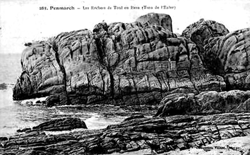 Rochers de Penmarc'h (Bretagne).