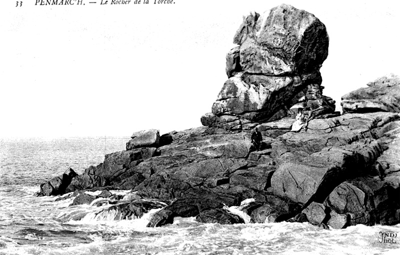 Penmarc'h  (Bretagne) : la Torche.