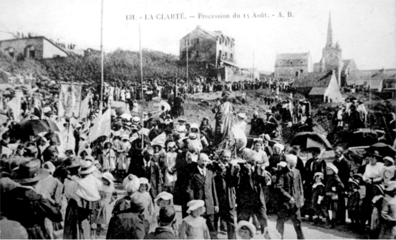 Le pardon  l''glise Notre-Dame de la Clart  Perros-Guirec (Bretagne).