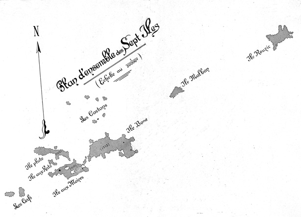 Perros-Guirec : Plan des Sept-Iles (Bretagne)