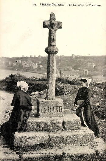 Perros-Guirec : calvaire de Trestraou