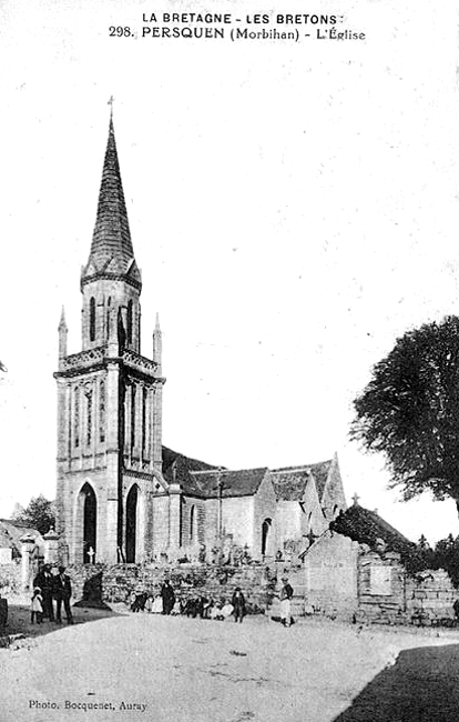 Eglise de Persquen (Bretagne).