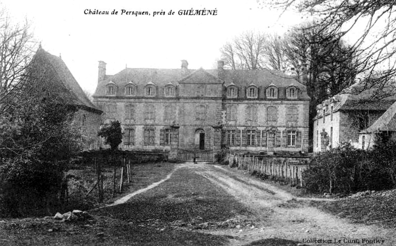 Château de Persquen (Bretagne).