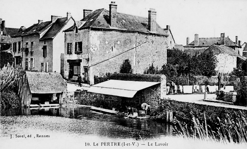 Ville du Pertre (Bretagne).