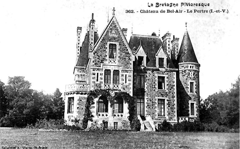 Chteau de Bel-Air  Le Pertre (Bretagne).