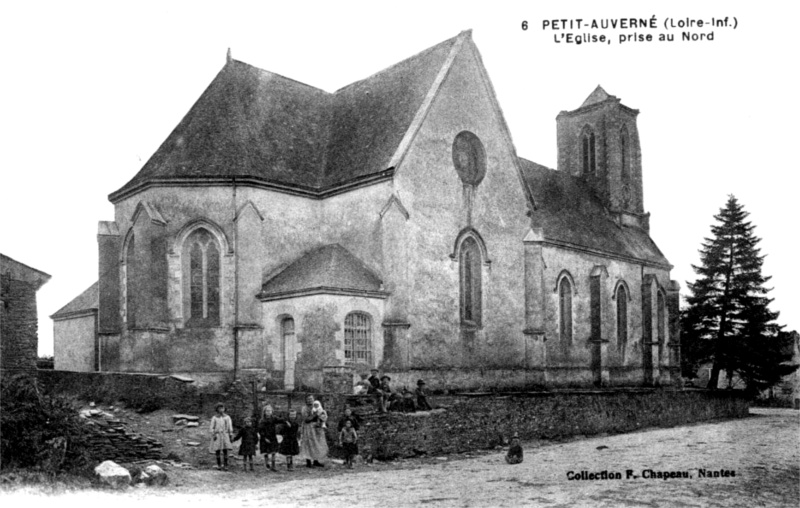 Eglise de Petit-Auverné (anciennement en Bretagne).