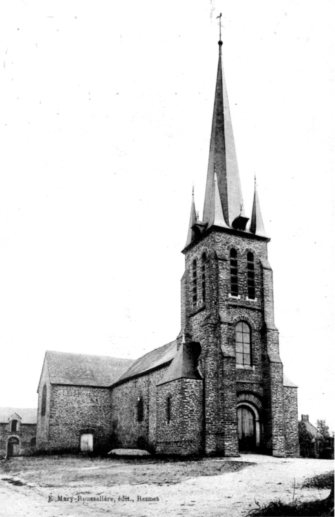 Eglise du Petit-Fougeray (Bretagne).