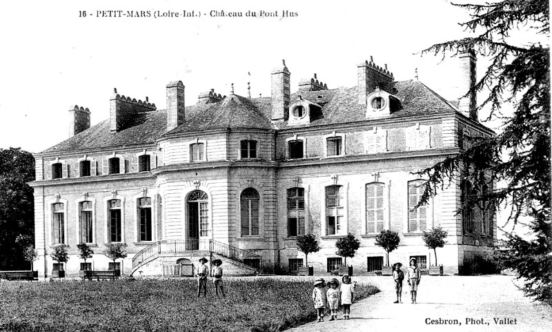 Ville de Petit-Mars : chteau du Ponthus.