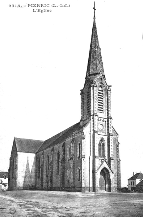 Eglise de Pierric (anciennement en Bretagne).