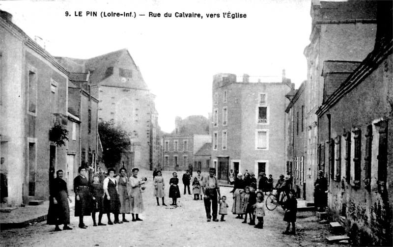 Ville du Pin (anciennement en Bretagne). 