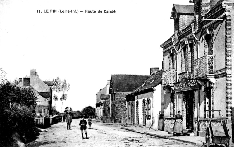 Ville du Pin (anciennement en Bretagne). 