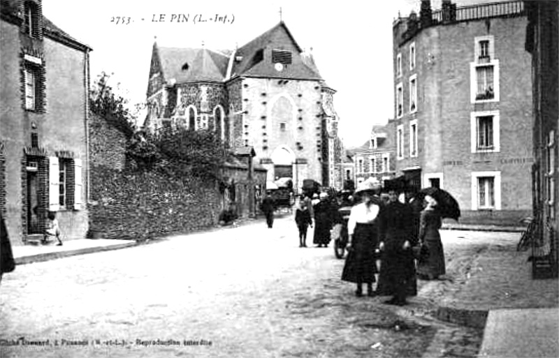 Ville du Pin (anciennement en Bretagne). 