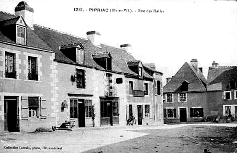 Ville de Pipriac (Bretagne).