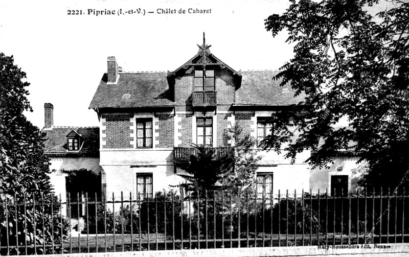 Chlet de Caharet  Pipriac (Bretagne).