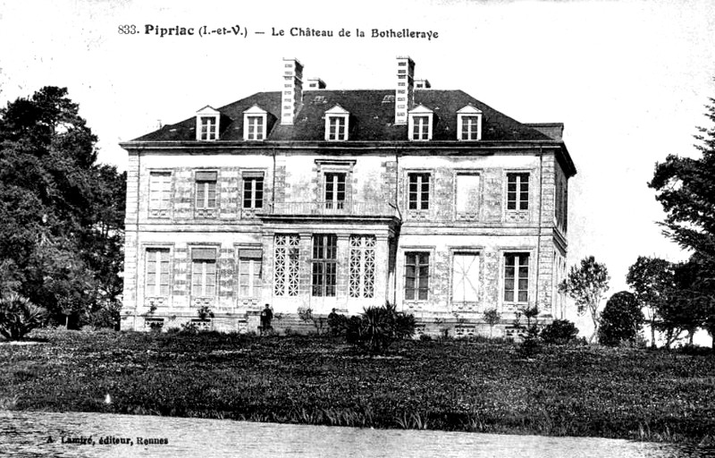 Chteau de la Bothelleraye  Pipriac (Bretagne).