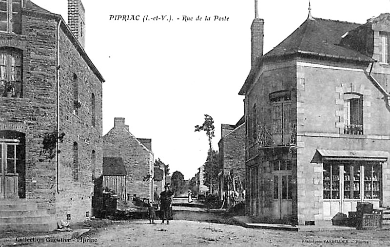 Ville de Pipriac (Bretagne).