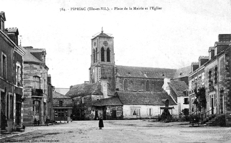 Eglise de Pipriac (Bretagne).