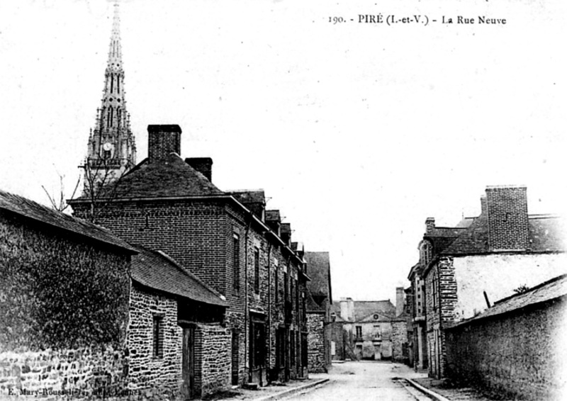 Ville de Pir-sur-Seiche (Bretagne).