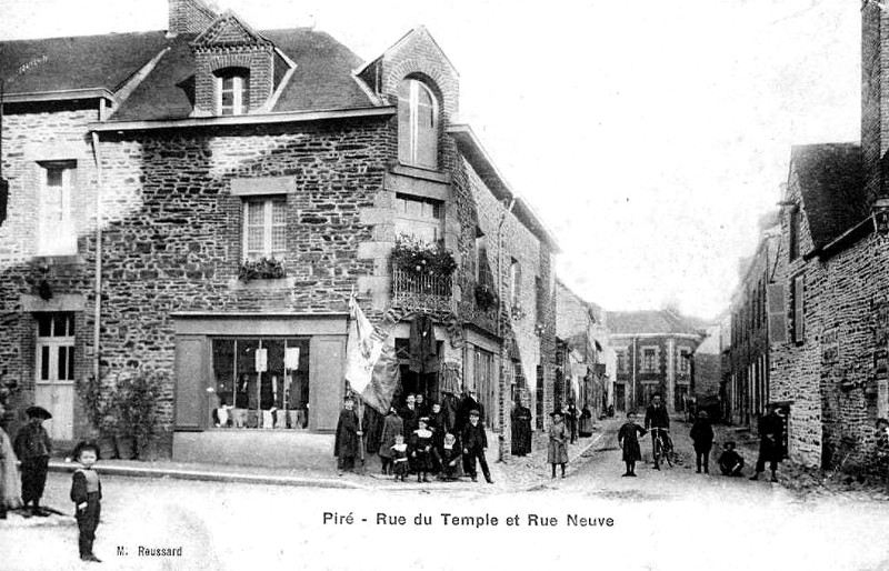 Ville de Pir-sur-Seiche (Bretagne).