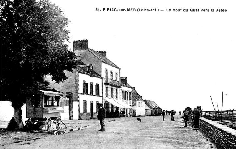 Ville de Piriac-sur-Mer (anciennement en Bretagne).