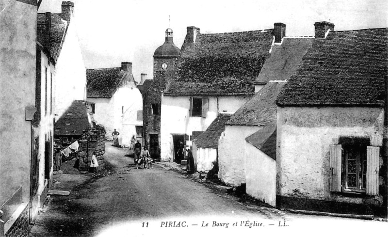 Ville de Piriac-sur-Mer (anciennement en Bretagne).