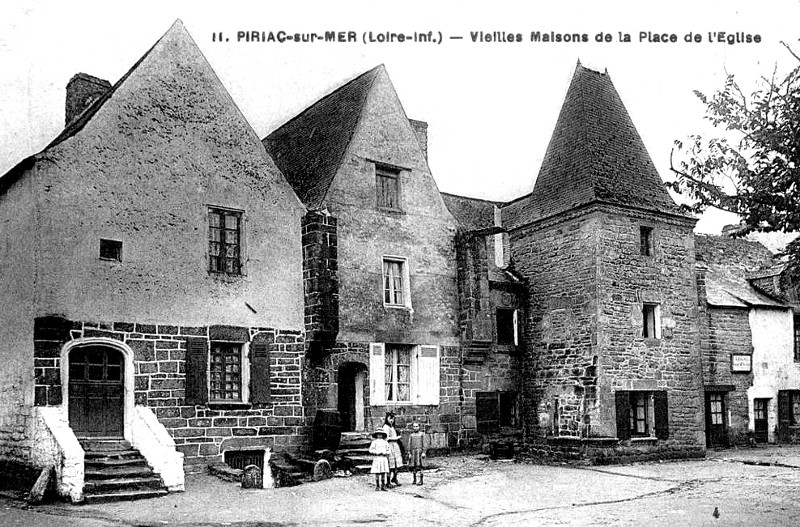 Ville de Piriac-sur-Mer (anciennement en Bretagne).