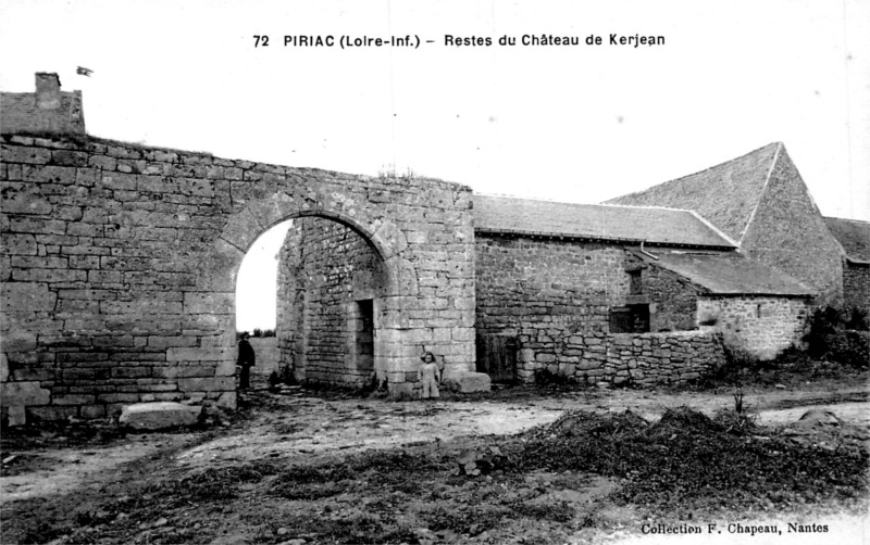 Chteau de Kerjean  Piriac-sur-Mer (anciennement en Bretagne).