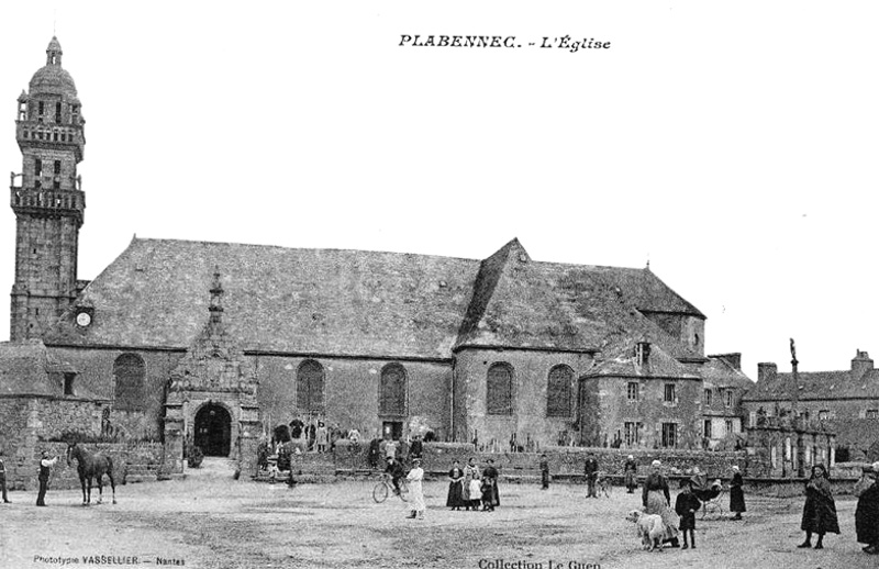 Eglise de Plabennec (Bretagne).