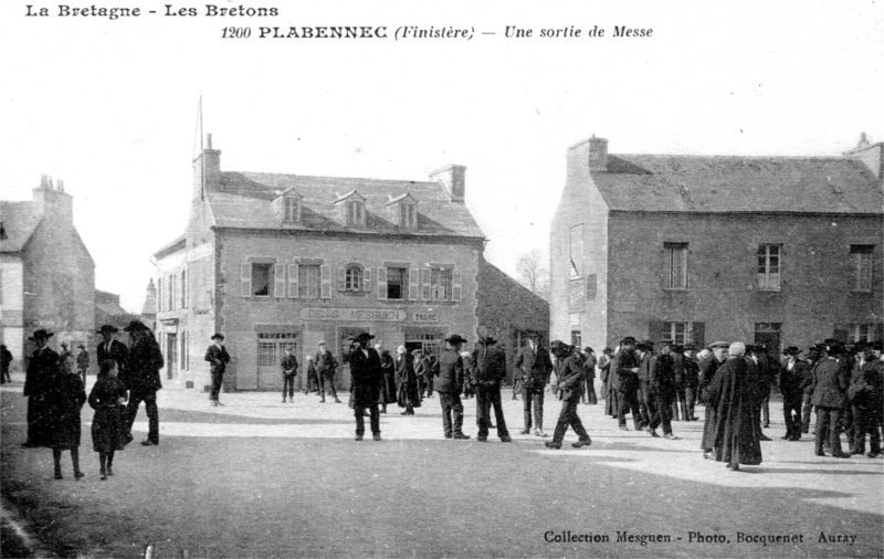 Ville de Plabennec (Bretagne).
