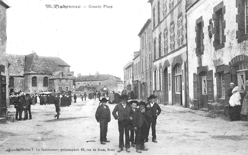 Ville de Plabennec (Bretagne).