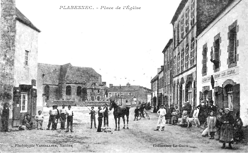 Ville de Plabennec (Bretagne).