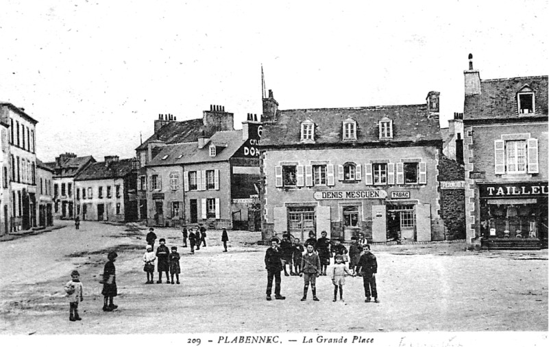 Ville de Plabennec (Bretagne).