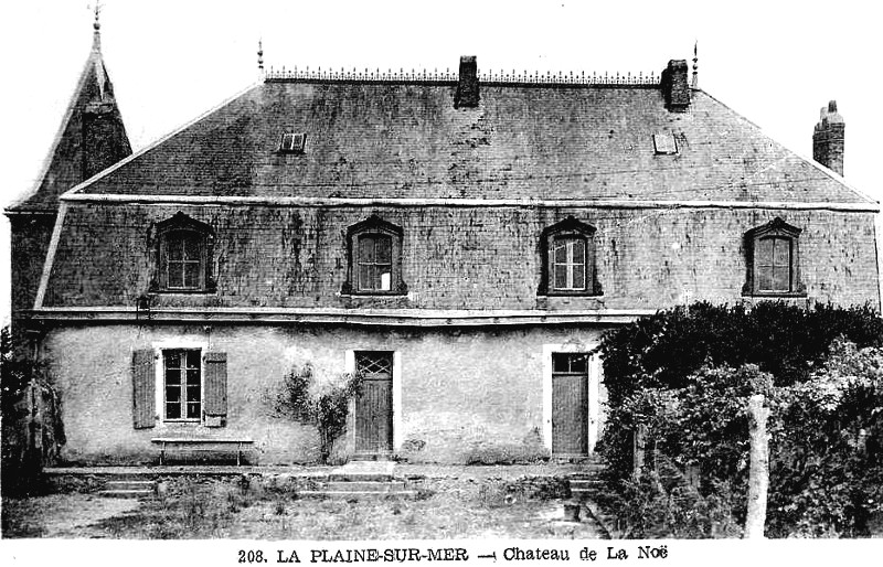 Manoir de la Noë à La Plaine-sur-Mer (anciennement en Bretagne).