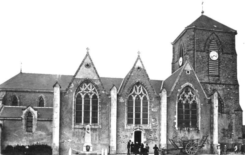 Eglise de La Plaine-sur-Mer (anciennement en Bretagne).