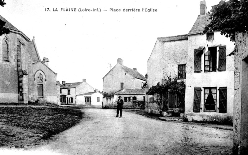 Ville de La Plaine-sur-Mer (anciennement en Bretagne).