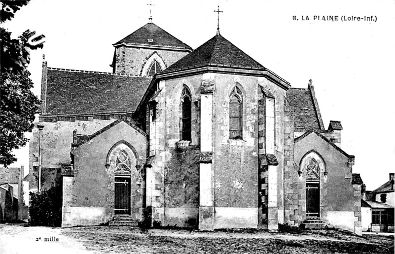 Eglise de La Plaine-sur-Mer (anciennement en Bretagne).