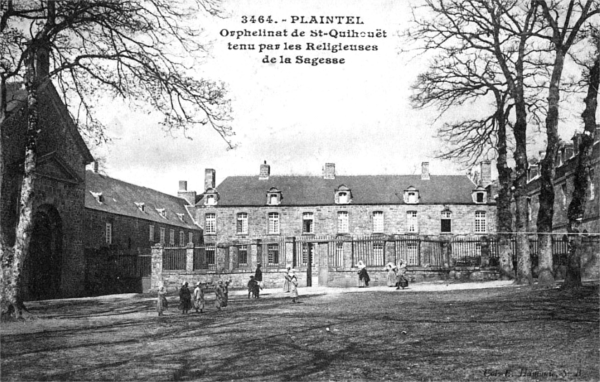 Orphelinat de Plaintel (Bretagne).