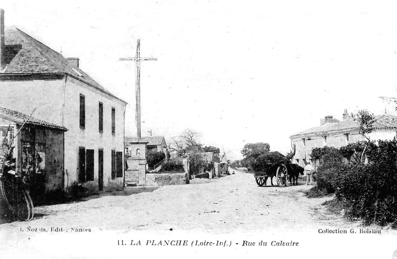 Ville de La Planche (Bretagne).