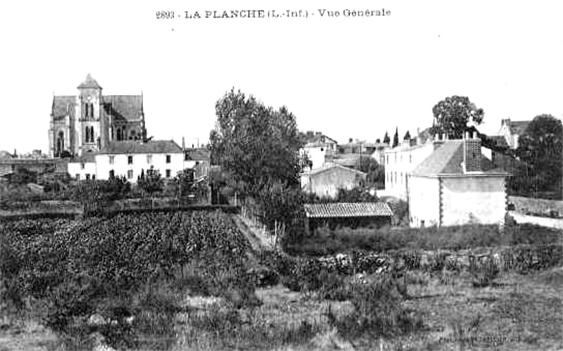 Ville de La Planche (Bretagne).