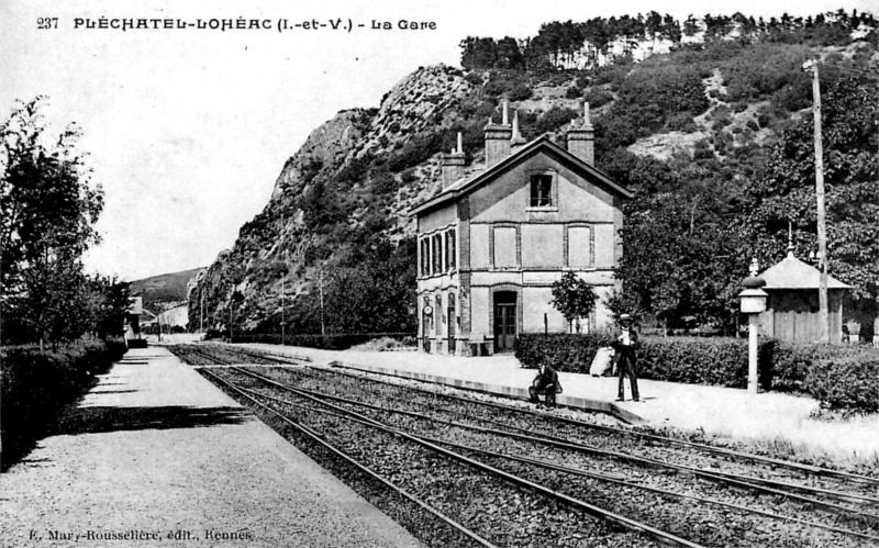 Ville de Plchtel (Bretagne).