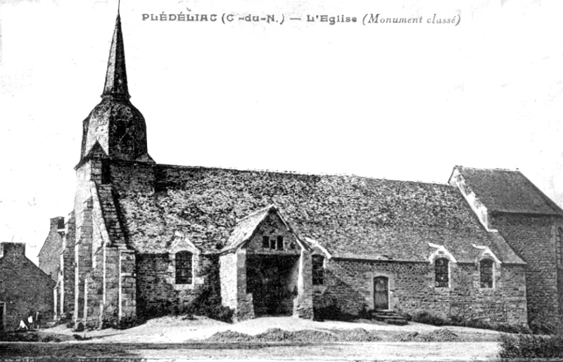 Eglise de Plédeliac (Bretagne).