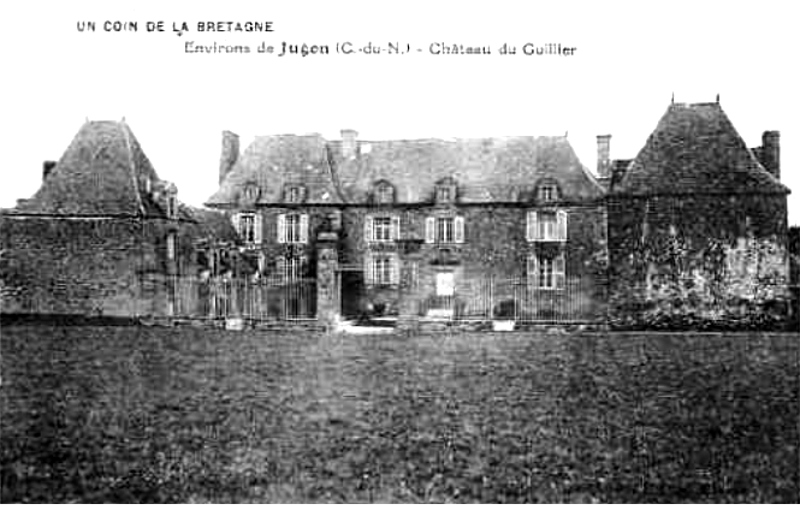 Château du Guillier en Plédeliac (Bretagne).