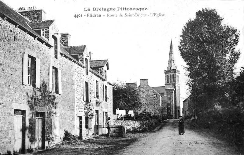 Ville de Pldran (Bretagne).